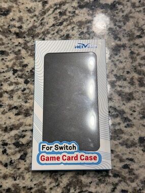 Black Game Card Case for Switch